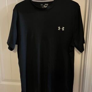 Under Armour Men's Dark Tee with Logo